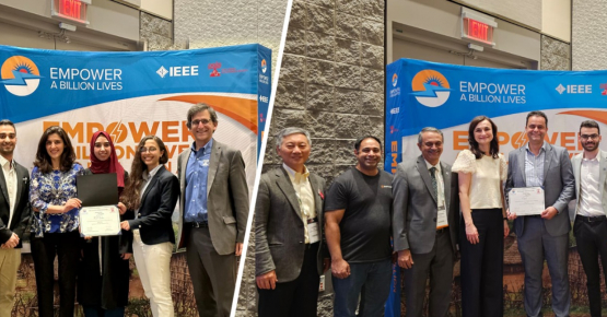 فريقان من جامعة الاميرة سمية للتكنولوجيا يفوزان بالمركز الأول بجائزة IEEE Empower a Billion Lives   العالمية