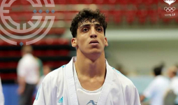Student Mohammad Al-Jafari from Princess Sumaya University for Technology wins the gold medal in the World Karate League