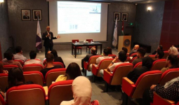 Dr. Said Al-Hallaj delivers a Talk on Fast Charging of Li-ion Batteries at Princess Sumaya University for Technology