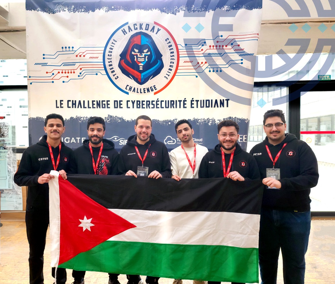 Joint Team from Princess Sumaya University for Technology and Jordan University of Science and Technology Secures Third Place Globally in 2024 HackDay Cybersecurity Competition