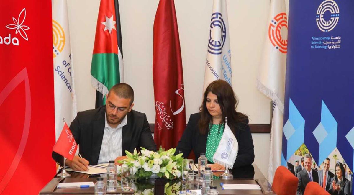  Princess Sumaya University for Technology and The Mada Company  Sign a Memorandum of Understanding 