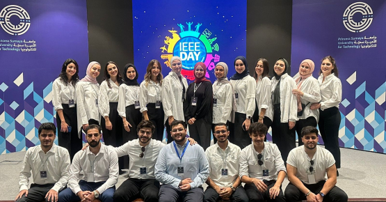 نادي IEEE الطلابي في جامعة الأميرة سمية للتكنولوجيا يحصد جائزة التميز الإقليمي في المنطقة 8