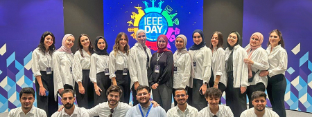 Princess Sumaya University IEEE Club Clinches Regional Excellence Award in Region 8