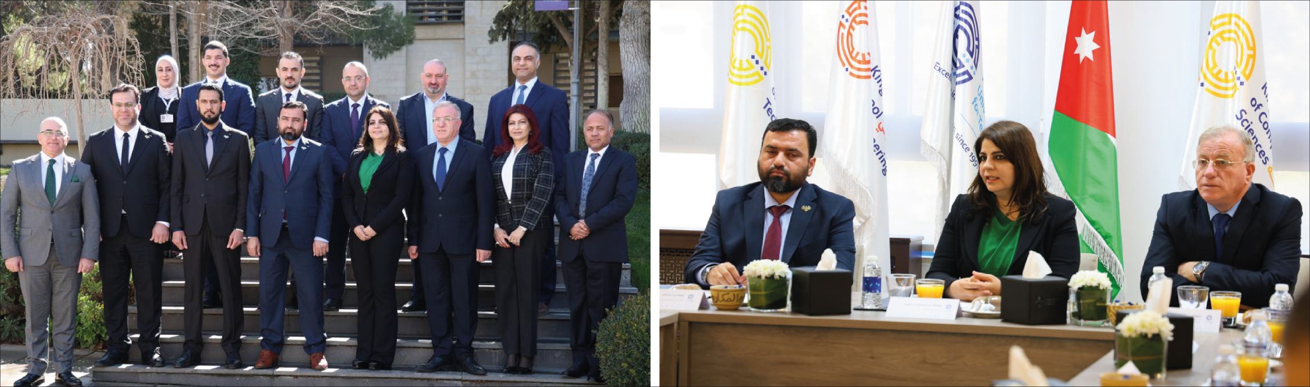 جامعة الأميرة سمية للتكنولوجيا تعرض نموذجها في التعليم الأكاديمي التطبيقي لوفد مشترك من هيئة النزاهة الأردنية و المركزية للرقابة والتفتيش السورية