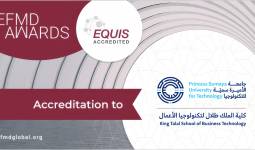 Princess Sumaya University for Technology Announces That the King Talal School of Business Technology Has Obtained EQUIS Accreditation